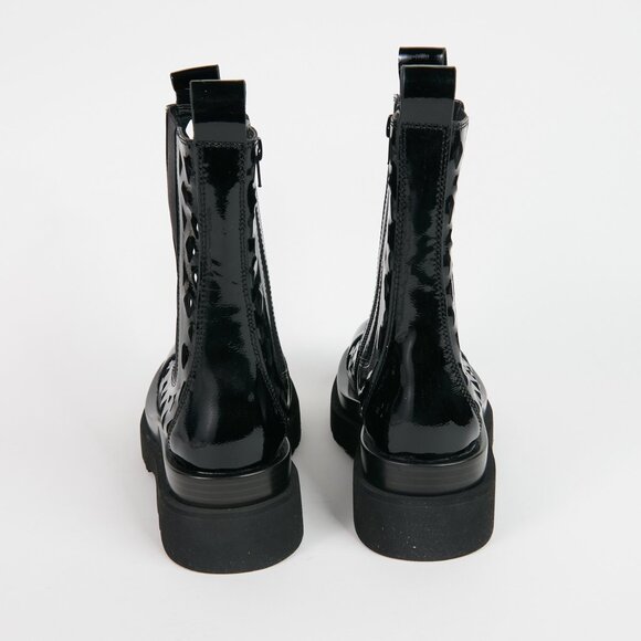 Jeffrey Campbell Black Patent w/cutouts - NWOT - Size 36 - Picture 3 of 4